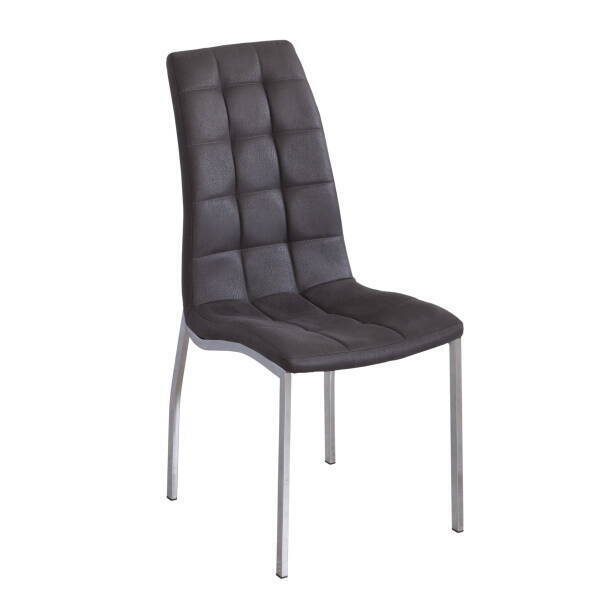 silla mod. malva tela griscaja 4 uds Modelo 10145010000100