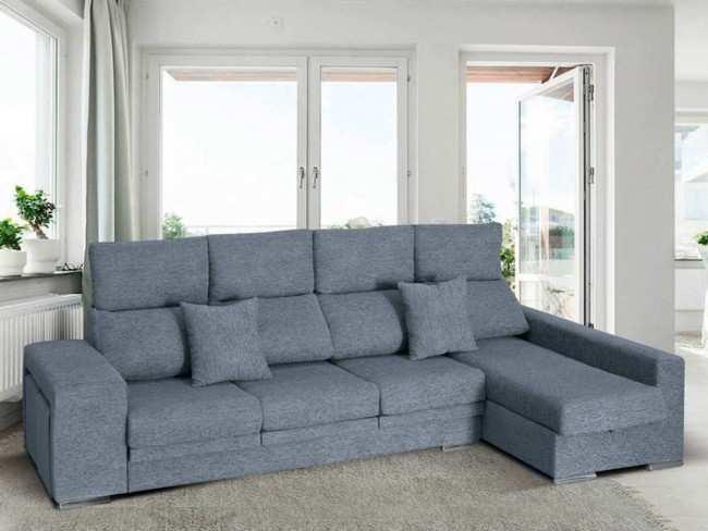 Chaise Longue de 2,90 x 1.60 con Arcon abatible en Chaise. modelo MS-CHAISE-TADIS-PLUS