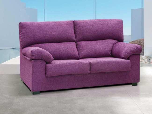 Sencillo y bonito sofa de 3 plazas, fijo y desenfundable. modelo MS-SOFA-INDALO