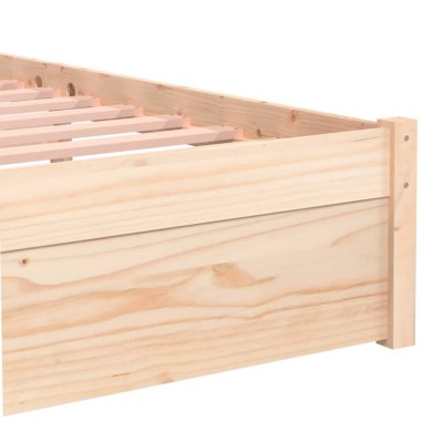 Estructura de cama infantil madera maciza de pino 90x190 cm - referencia  Mqm-834492