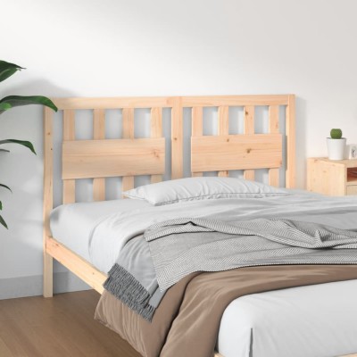 Cabecero de cama madera maciza de pino 140,5x4x100 cm - referencia  Mqm-817985