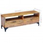 Mueble para TV madera de mango 120x35x45 cm