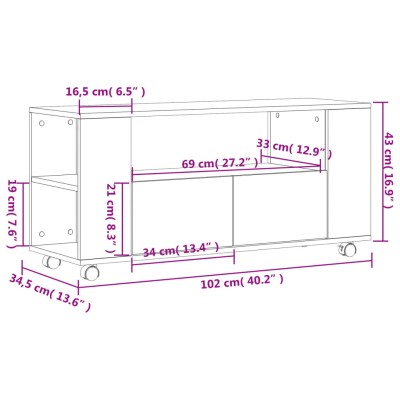 Mueble impresora angulo2 blanco mate - Diseño en madera