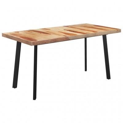 vidaXL Superficie de mesa madera maciza de sheesham 16 mm 160x80 cm -  VX286069 - Epto