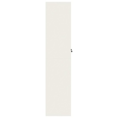 Armario archivador de acero blanco 90x40x180 cm - referencia Mqm-339752