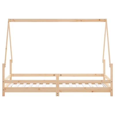 Estructura de cama infantil madera maciza de pino 90x190 cm - referencia  Mqm-834462