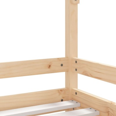 Estructura de cama infantil madera maciza de pino 90x190 cm - referencia  Mqm-835727