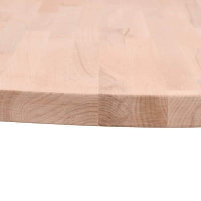 Tablero redondo de madera maciza de haya Ø30x4 cm - referencia Mqm-355941