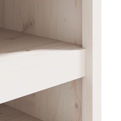 DUALNY 4 unidades de armarios de cocina al aire libre blanco madera maciza  de pino al aire libre armario de cocina armario de jardín exterior muebles  exterior aparador diseño modular : 