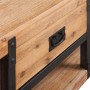 Mueble para TV madera de acacia maciza 140x40x45 cm