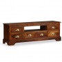 Mueble para TV 120x40x30 cm madera maciza de sheesham