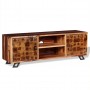 Mueble para TV de madera maciza de sheesham 120x30x40 cm