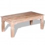 Mesa de centro de madera de acacia 110x60x45 cm