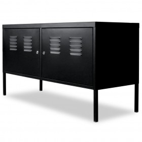Mueble para la TV 118x40x60 cm negro