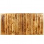 Mesa de salón comedor de madera maciza de mango rugosa 180 cm
