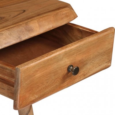VidaXL Mesa escritorio madera maciza de mango 110x50x76 cm
