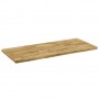 Tablero de mesa rectangular madera maciza roble 44 mm 100x60 cm