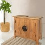 Armario tocador cuarto de baño madera reciclada pino 70x32x63cm