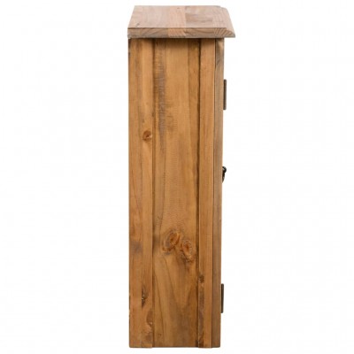 Armario de pared cuarto baño madera reciclada pino 42x23x70 cm - referencia  Mqm-246039
