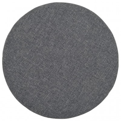 Home&Styling Taburete con almacenaje gris claro Ø35x40 cm - referencia  Mqm-447464
