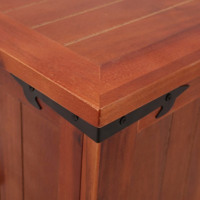Set de baúl de almacenamiento de madera de acacia 2 unidades - referencia  Mqm-244054
