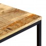 Mesa de centro de madera maciza de mango 110x60x45 cm
