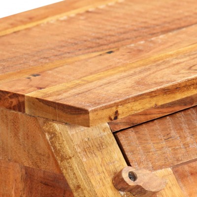 Maison Exclusive Escritorio madera maciza acacia con borde natural  107x45x79 cm