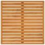 Mesa de jardín madera maciza de acacia 68,5x68,5x24 cm