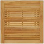 Mesa de comedor de jardín madera maciza de acacia 88x88x74 cm