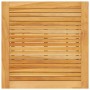 Mesa alta de jardín madera maciza de acacia 70x70x104 cm