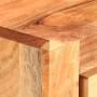 Aparador de madera maciza de acacia 59x33x75 cm