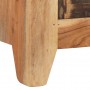 Aparador de madera de acacia y madera reciclada 60x33x75 cm