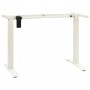 Estructura de escritorio motorizada altura ajustable blanca