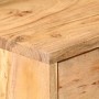 Aparador de madera maciza de acacia 57x34x75 cm
