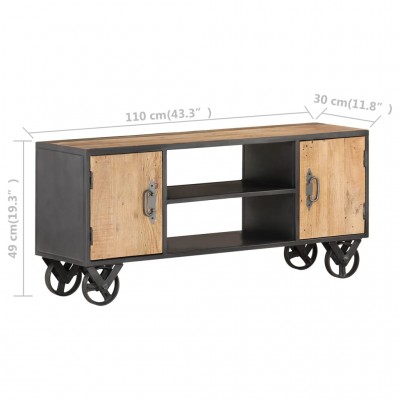 OFERTA - Mueble para TV madera maciza reciclada