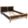 Set de muebles de dormitorio 4 piezas acacia maciza 180x200 cm
