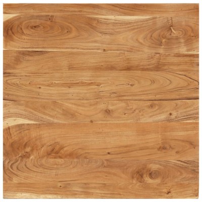 Tablero de mesa redondo madera maciza de acacia Ø80x3.8 cm