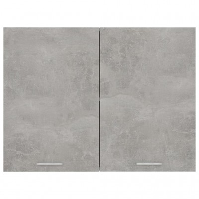 Armario colgante de cocina aglomerado gris brillo 50x31x60 cm - referencia  Mqm-801267