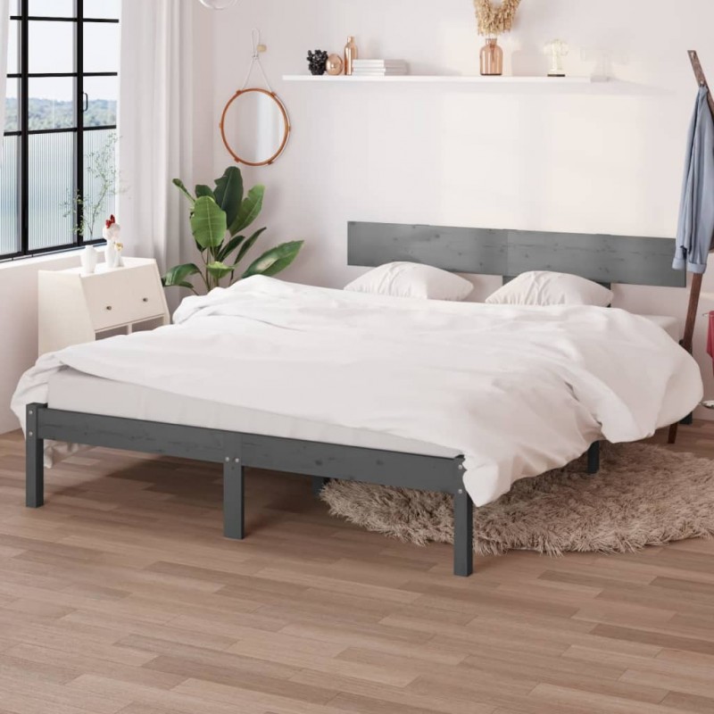 Estructura de cama madera maciza de pino 120x200 cm - referencia Mqm-810144