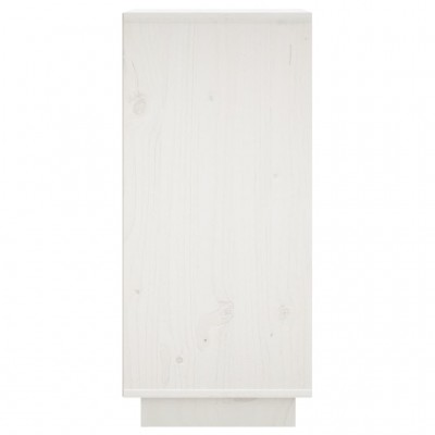 Aparador madera maciza de pino blanco 111x34x75 cm - referencia Mqm-814310