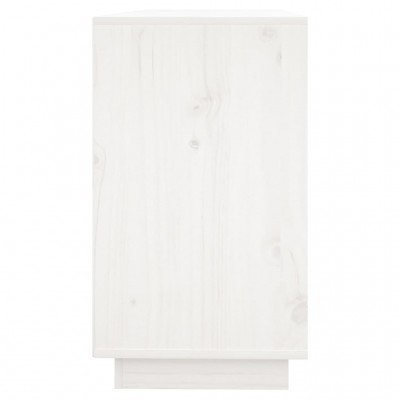 Aparador de madera maciza de pino blanco 111x34x60 cm - referencia  Mqm-813810