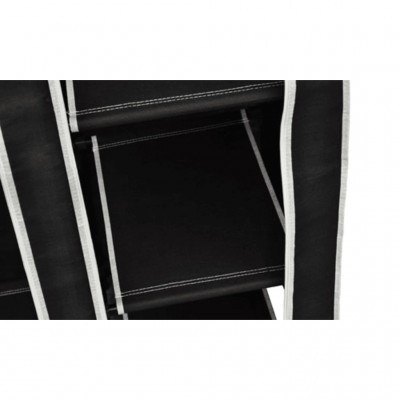 Armario plegable 110x45x175 cm negro - referencia Mqm-60719