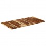 Tablero para mesa 120x60x(2,5-2,7) cm madera maciza sheesham
