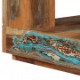 Mesa de centro de madera maciza reciclada 45x45x40 cm