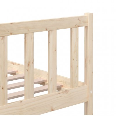 Estructura de cama de madera maciza 180x200 cm - referencia Mqm-3100604