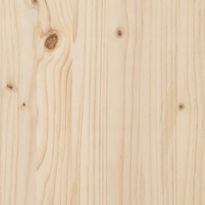 Estructura de cama individual madera maciza 90x190 cm - referencia  Mqm-3105370