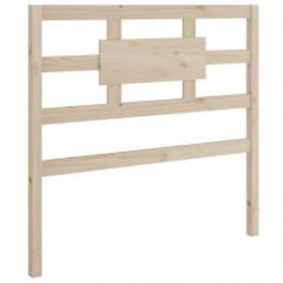 Estructura de cama madera maciza de pino individual 90x190 cm - referencia  Mqm-810579