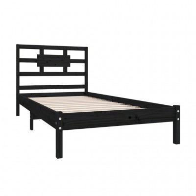 Estructura de cama individual madera maciza 90x190 cm - referencia  Mqm-3105435