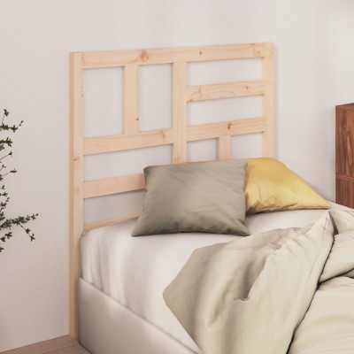 Cabecero de cama madera maciza de pino 96x4x104 cm