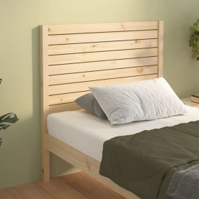 Cabecero de cama madera maciza de pino 106x4x100 cm